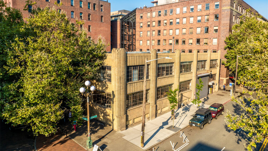 Graybar exterior in Occidental Square.